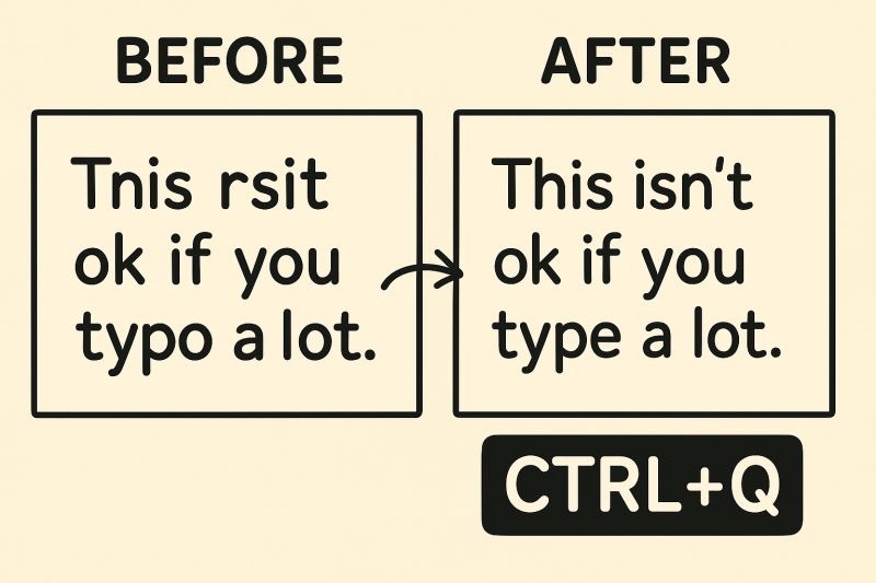 🚀 Mały skrypt, duża różnica! (CTRL+Q Autokorekta)